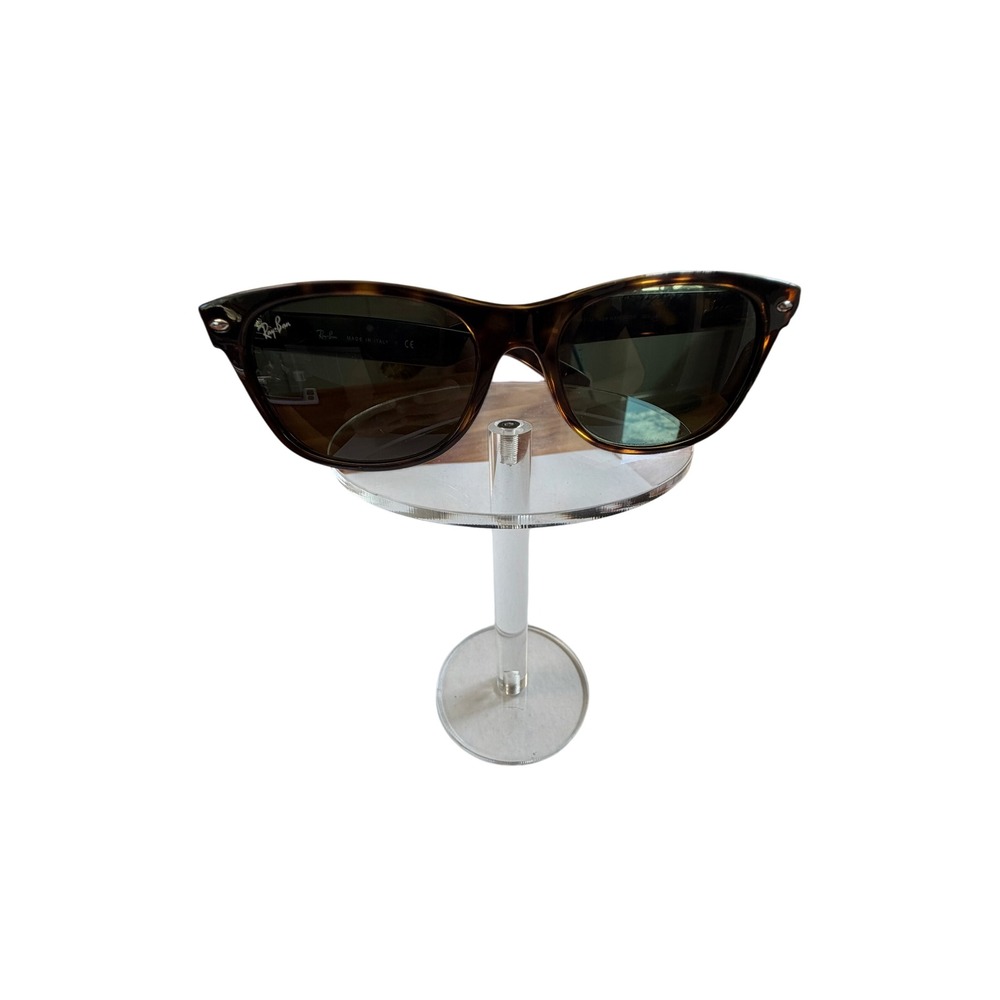 Ray-Ban New Wayfarer Sunglasses 55mm Brown Tortoise G-15 Classic READ